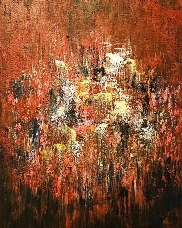 etre dans le rouge ( collection particulière)